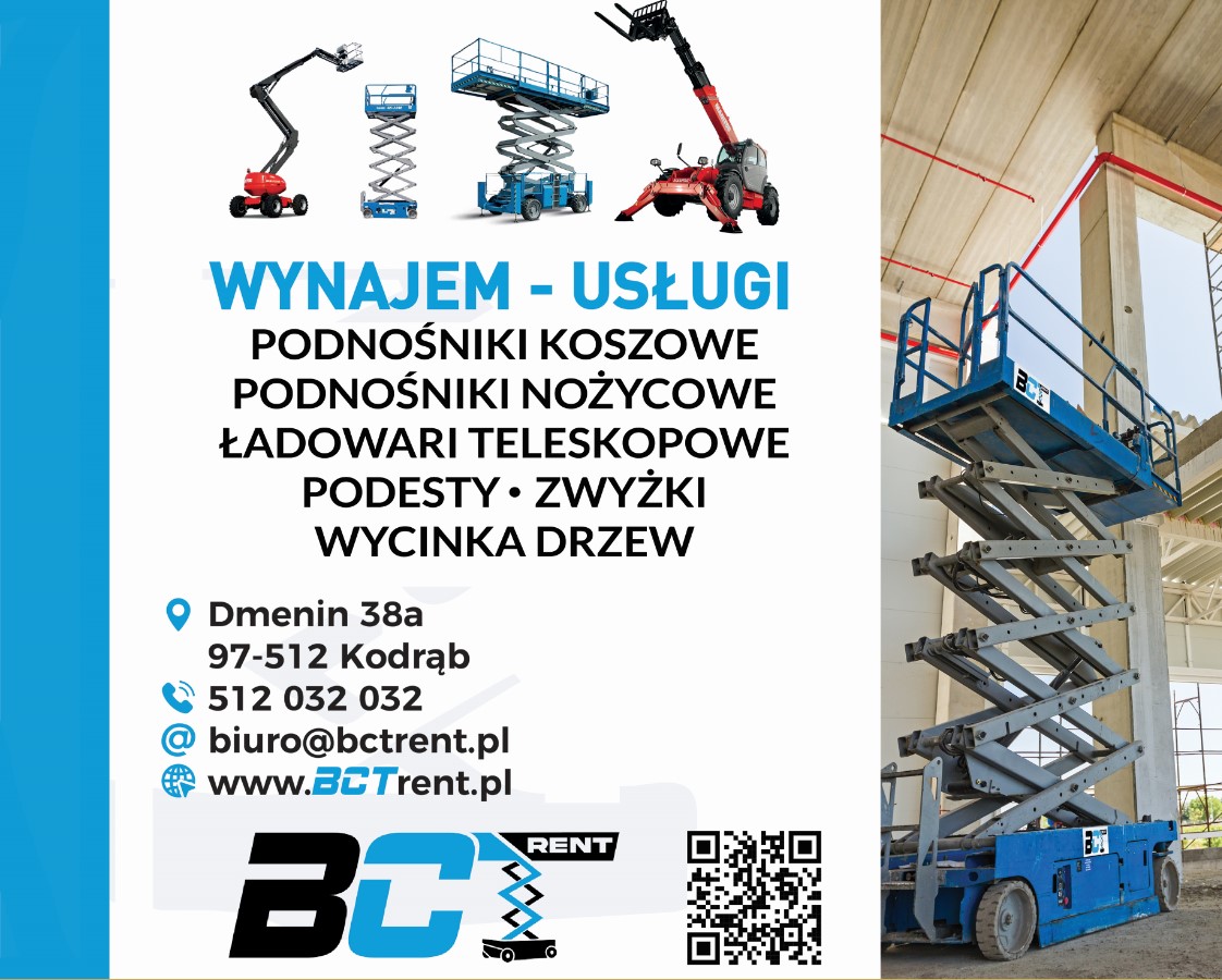 BCT ROBASZEK RAFAŁ ROBASZEK - wynajem ładowarek RADOMSKO wynajem ładowarek RADOMSKO